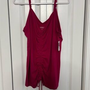 Torrid Fuchsia Ruched Camisole